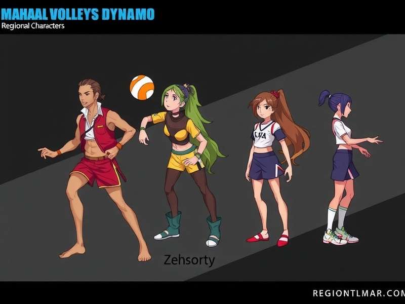 Mahal Volley Dynamo Regional Characters