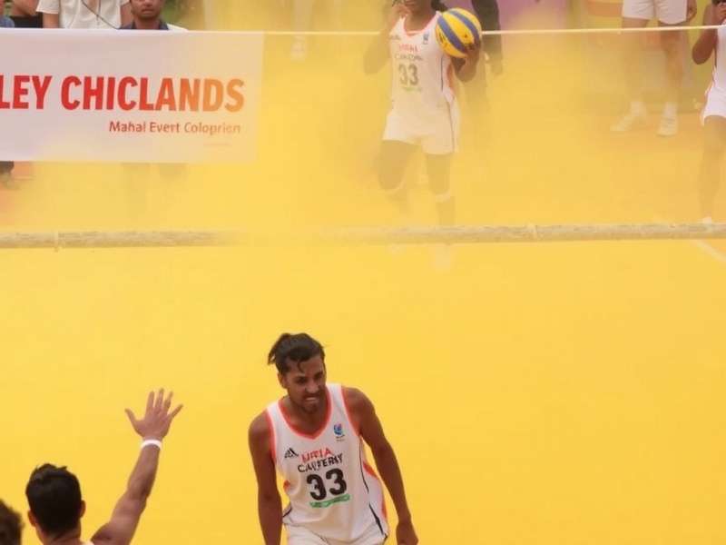 Mahal Volley Dynamo Holi Event